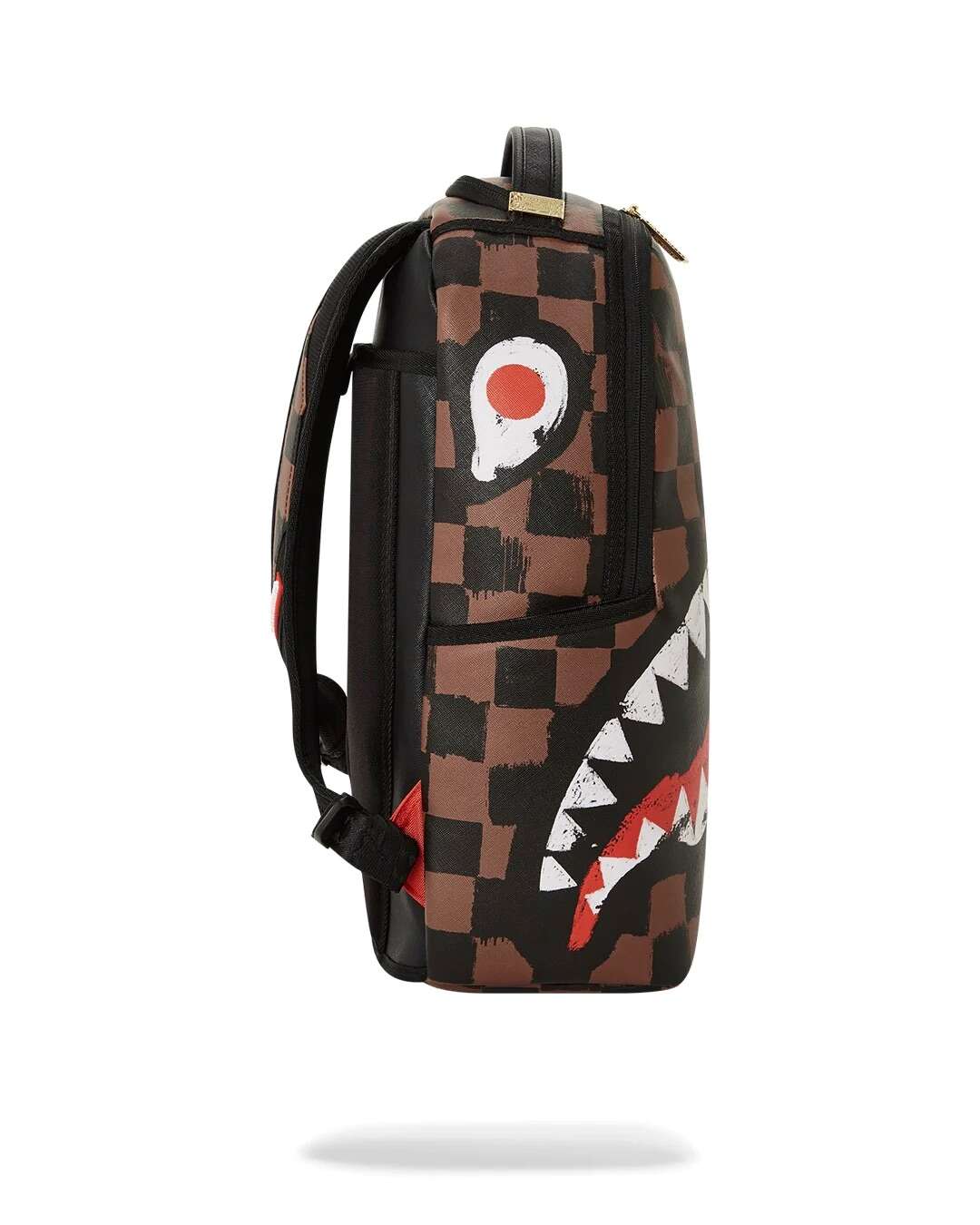 ZAINO SPRAYGROUND SHARKS IN PARIS PAINTED DLXVF BACKPACK MARRONE