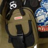 ZAINO SPRAYGROUND CALL OF DUTY AVIATOR BEAR BACKPACK VERDE