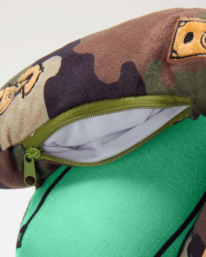 ZAINO SPRAYGROUND TEDDY MONEY BEAR VERDE