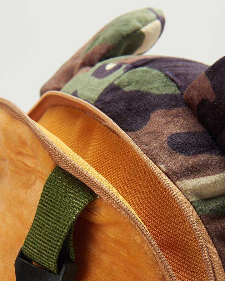 ZAINO SPRAYGROUND TEDDY MONEY BEAR VERDE