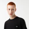 T-shirt a girocollo in jersey di cotone Pima tinta unita