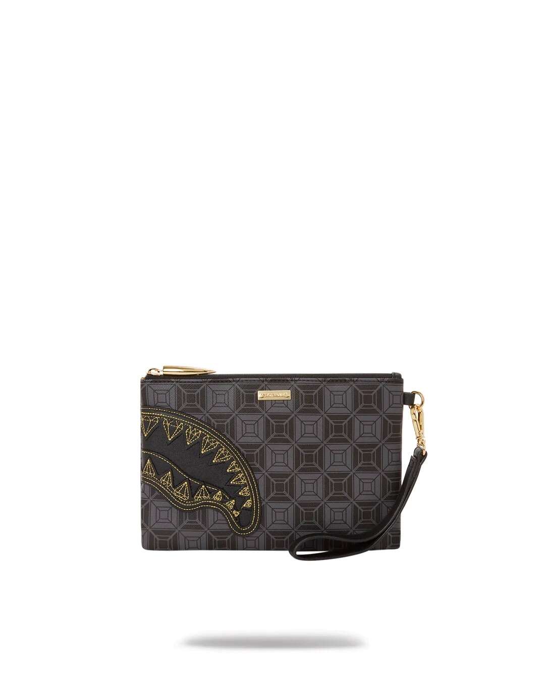 POCHETTE E BEAUTY SPRAYGROUND AI4 DIAMOND POUCHETTE GRIGIO