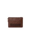 POCHETTE E BEAUTY SPRAYGROUND MONEY CHECKERED POUCHETTE MARRONE
