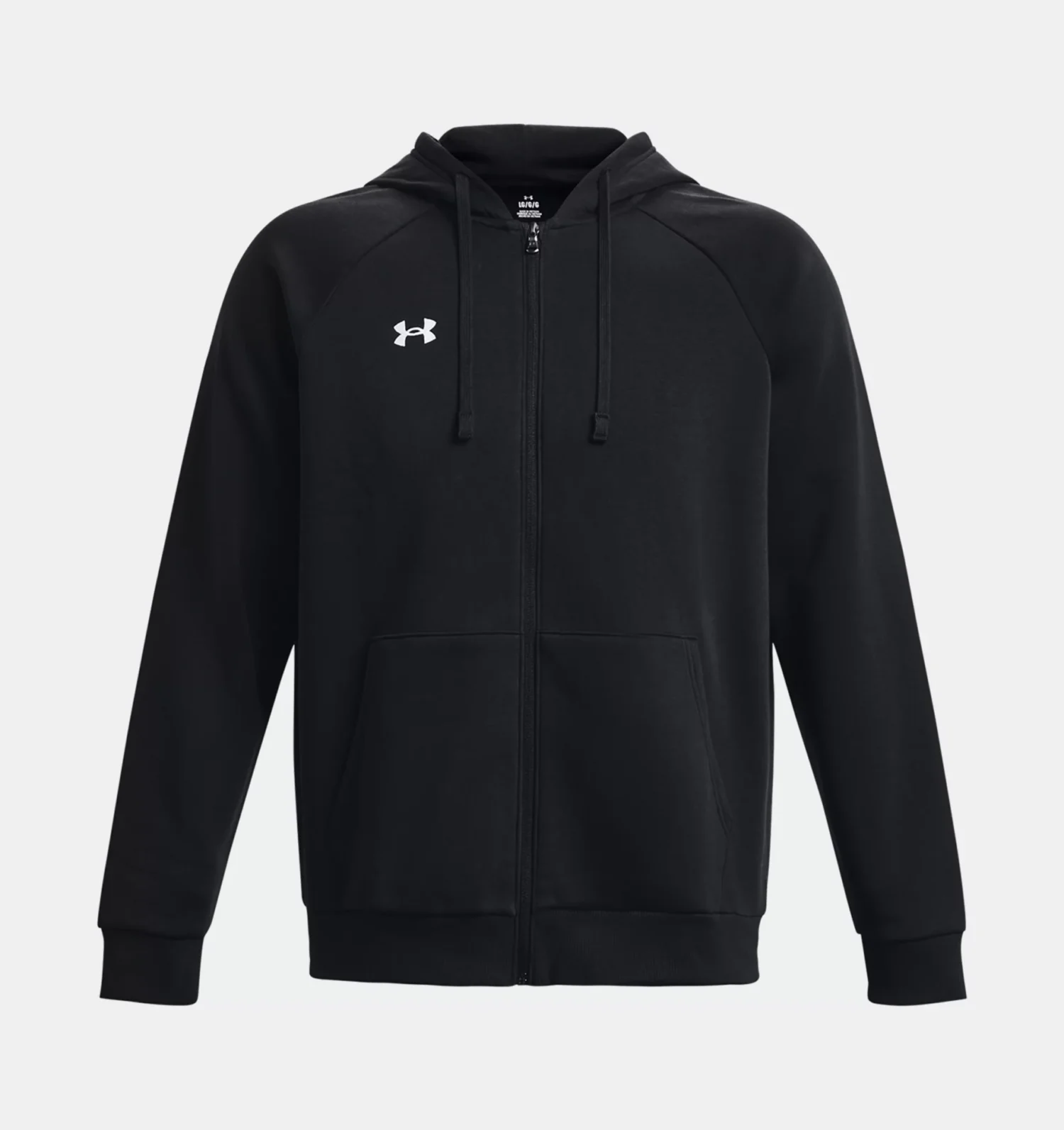 RIVAL FLEECE ZIP BLACK