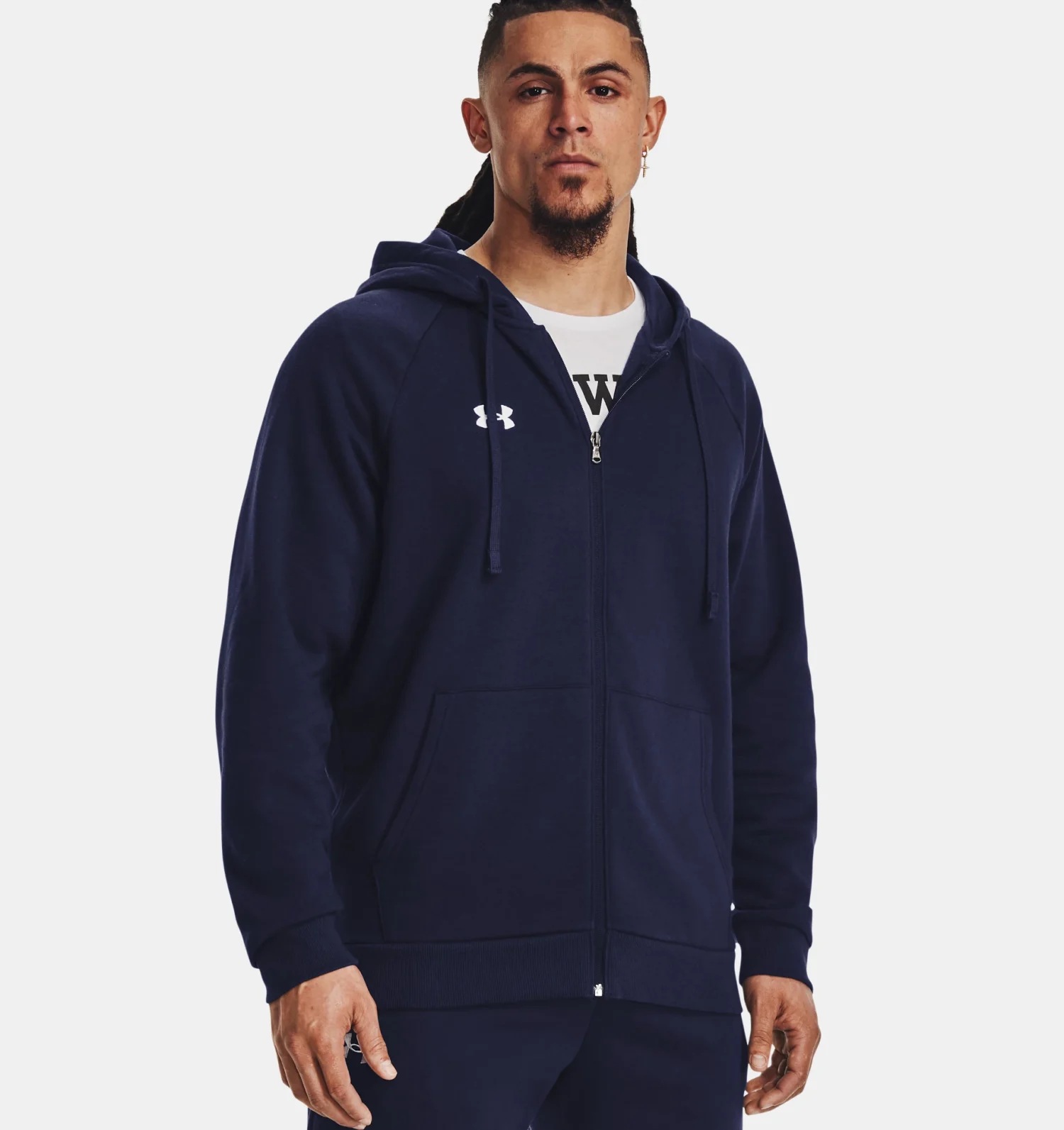 RIVAL FLEECE ZIP Midnight Navy12345